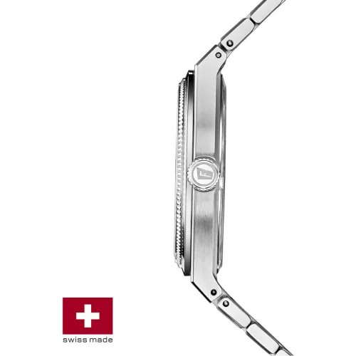 Festina Swiss női karóra – acél tok, ezüst számlap, dátum