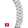 Festina Swiss női karóra – acél tok, ezüst számlap, dátum