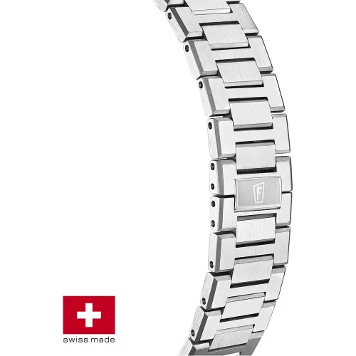 Festina Swiss női karóra – acél tok, ezüst számlap, dátum