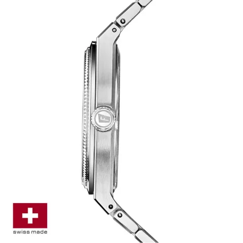 Festina Swiss Made férfi karóra kék számlap acél kronográf