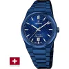 Festina férfi karóra kék számlap acél tok acél szíj sportos elegáns