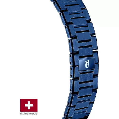 Festina férfi karóra kék számlap acél tok acél szíj sportos elegáns