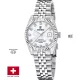 Festina női karóra gyöngyház számlap acél szíj elegáns