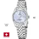 Festina női karóra kék számlap acél tok acél szíj elegáns