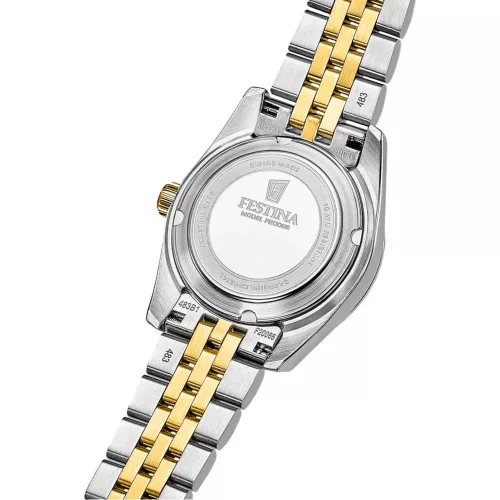 Festina női karóra fehér számlap acél tok acél szíj elegáns