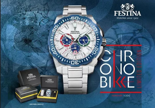 Festina Magyarország 2025 Limitált karóra media megjelenés - F20724-H