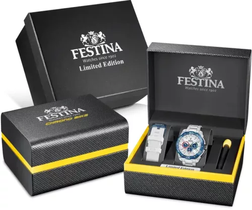Festina Magyarország 2025 Limitált karóra egyedi limitált doboz - F20724-H