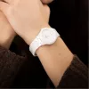 Festina női karóra fehér kerámia cirkon köves számlap elegáns