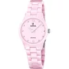 Festina női karóra fekete kerámia cirkon köves elegáns