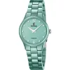 Festina női karóra zöld kerámia cirkon köves számlap elegáns