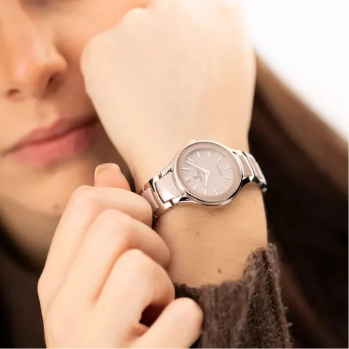 Festina női karóra fekete számlap acél kerámia szíj elegáns
