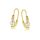 Arany baba és gyermek fülbevaló - GYF120S