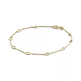 Jackie Gold 14 karátos arany ovális karikás női karkötő