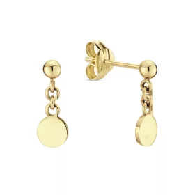 Jackie Gold 14 karátos arany lógós kör női fülbevaló