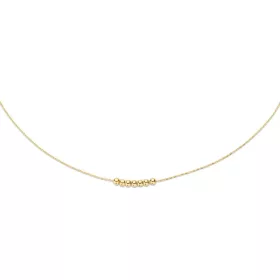 Jackie Gold 14 karátos arany gömbös női nyaklánc