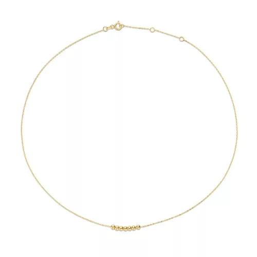 Jackie Gold 14 karátos arany gömbös női nyaklánc