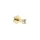 Jackie Gold 14 karátos arany fehér topáz köves fülpiercing