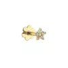 Jackie Gold 14 karátos arany csillag alakú fülpiercing