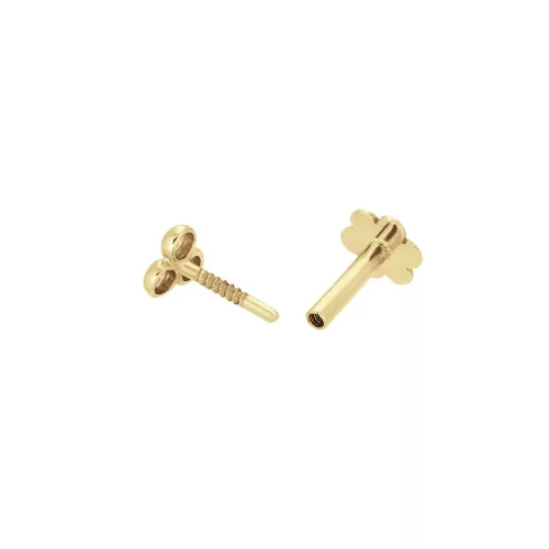Jackie Gold 14 karátos arany csillag alakú fülpiercing