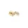Jackie Gold 14 karátos arany V alakú fülpiercing