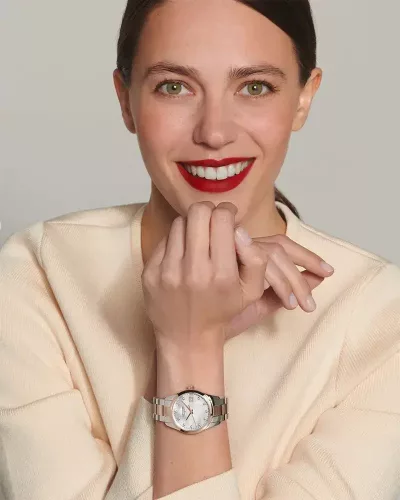 Longines Conquest 34mm női bicolor karóra - L2.386.3.87.7