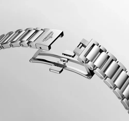 Longines Conquest – ezust szaten szamlap, acel tok es csat