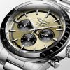 Elegáns és sportos Longines Conquest férfi svájci automata karóra szilícium rugóval