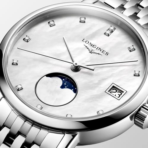 Longines Elegant Collection Moonphase L4.330.4.87.6 karóra