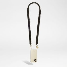   Telefon nyaklánc LA COQUE FRANCAISE JAMES NOIR ET DORE LE308290