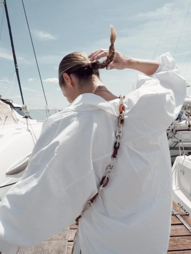 Telefon nyaklánc LA COQUE FRANCAISE ANDY BEIGE LE308315