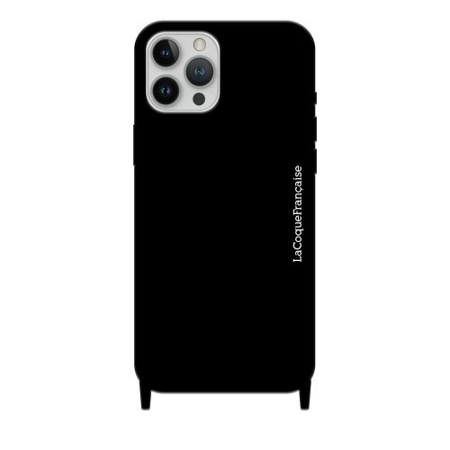 La Coque Francaise Iphone 12 Pro Max Fekete szilikon telefon tok