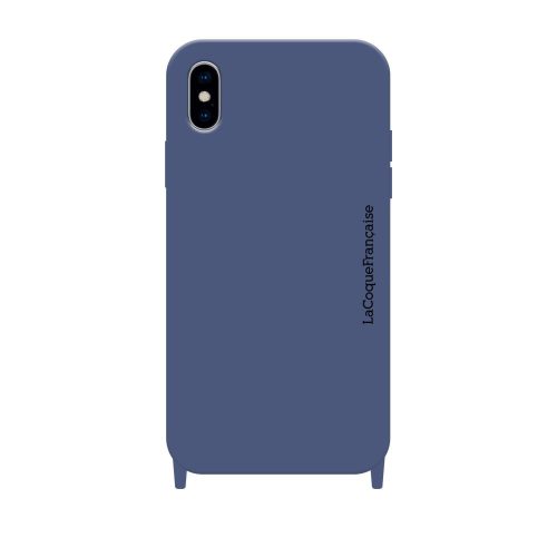 La Coque Francaise Iphone X/Xs Kék szilikon telefon tok