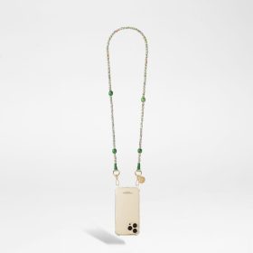   Telefon nyaklánc LA COQUE FRANCAISE ELIA FLEURIE VERTE LE313062