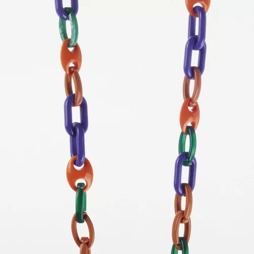 Telefon nyaklánc LA COQUE FRANCAISE ALMA VIOLET ET ORANGE LE313072