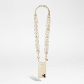   Telefon nyaklánc LA COQUE FRANCAISE EVE BEIGE PERLES COQUILLAGES LE313093