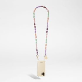   Telefon nyaklánc LA COQUE FRANCAISE TALIA PERLES VIOLETTE FIL VIOL LE313113