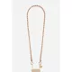 La Coque Française LE318254 Lou Dore rosegold telefonlánc 120 cm