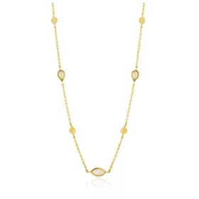 Ania Haie aranyozott Női ezüst Nyaklánc - N014-04G