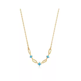 Ania Haie aranyozott Női ezüst Nyaklánc - N033-03G