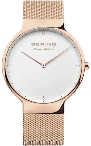 Bering Max René rose-arany fém óraszíj - 20mm / 15540-364