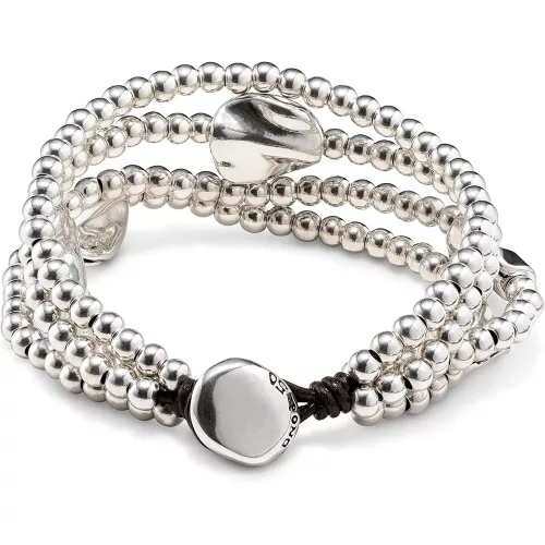 UNOde50 női ezüstözött karkötő bohém elegáns design