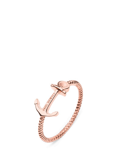 Paul Hewitt rose-arany színű Anchor Rope gyűrű 56-os
