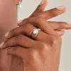 Ania Haie ezüst Női Gyűrű gyönggyel - R043-02H