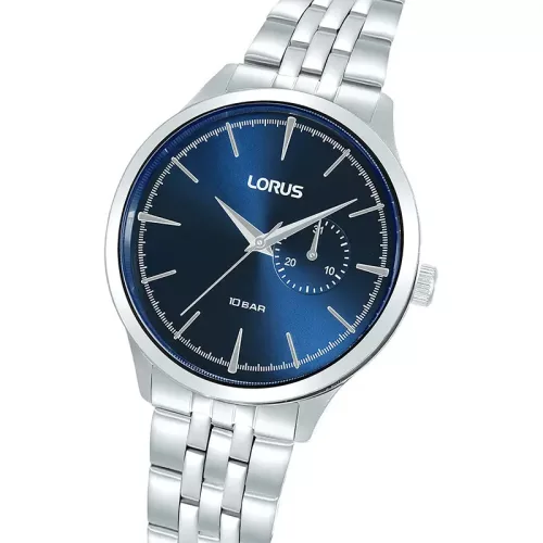 Lorus ferfi karora fekete szamlap acel szij