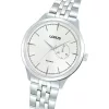 Lorus ferfi karora ezust acel tok vilagos szamlap datum