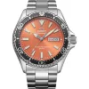 Orient Mako Kamasu narancssárga automata férfi karóra RA-AA0826Y39B