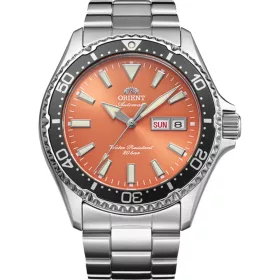 Orient Mako Kamasu narancssárga automata férfi karóra RA-AA0826Y39B