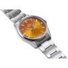 Orient ferfi karora 38.5 mm narancs szamlap automata acel