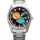 Orient ferfi karora 41.5 mm kek narancs vilagoskek multicolor szamlap