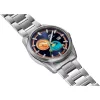 Orient ferfi karora 41.5 mm kek narancs vilagoskek multicolor szamlap